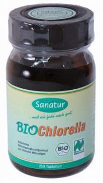 Chlorellatabletten, 250 Stck, 100g von Sanatur, Bioqualitt