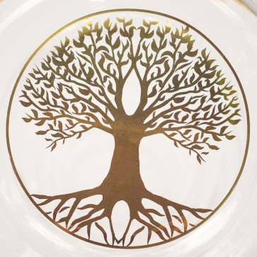 Karaffe Alladin  mit Lebensbaum mit Kronenstpsel aus Zirbenholz, 1,3 l, GOLD