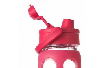 Fliptop Cap in raspberry- Wechseldeckel fr Smoothieflaschen