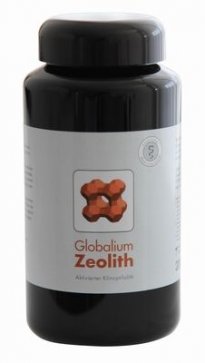 Globalium Zeolith, 200g, Medizinprodukt, Violettglas
