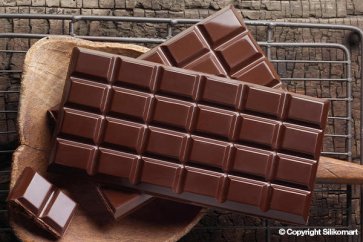 Schokoladentafel klassisch - Schokoladenform aus Silikon