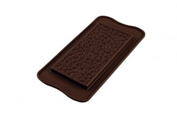Schokoladentafel ` LIEBE ` - Schokoladenform aus Silikon