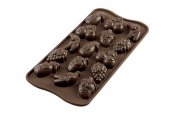 Pralinenförmchen ` Funny Fruits ` - Schokoladenform aus...