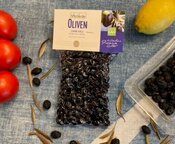 Schwarze Oliven - ohne Salz - von Vita Verde, 200g,...