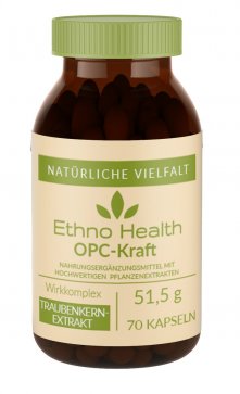 OPC-Kraft von Ethno Health, 70 Kapseln, (51,5g)
