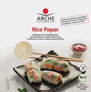 Reispapier von Arche, Bioqualität, vegan, 150g
