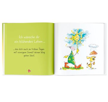 Oups Minibuch -Ein blühendes Leben das wünsche ich Dir