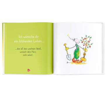 Oups Minibuch -Ein blühendes Leben das wünsche ich Dir