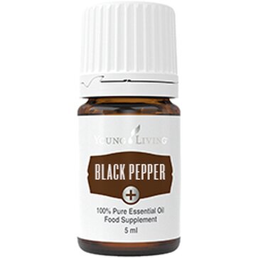 Schwarzer Pfeffer (Black Pepper) - PLUS, 5ml von Young Living, äth.Einzelöl, zur Einnahme geeignet