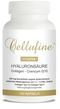 Cellufine® Hyaluronsäure mit Collagen Typ I & Typ II + Q10