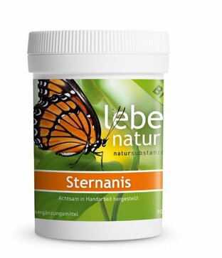 Sternanis Bio von lebe natur®, 90 Kapseln, 39,6 g