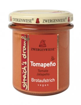Streichs drauf  Tomapeno von Zwergenwiese, 160g, Bioqualität