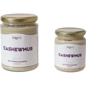 Cashewmus, 500g im Glas, Bio-und Rohkostqualität
