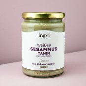 Sesammus (Tahin) weiß, 250g im Glas, Bio-und...