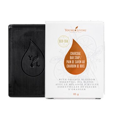 Charcoal Bar Soap - Seife mit Aktivkohle, 85g von Young Living